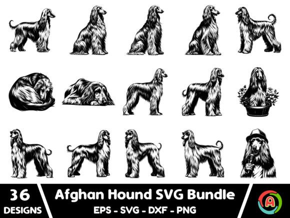Afghan Hound Dog SVG Bundle: A Designer's Review