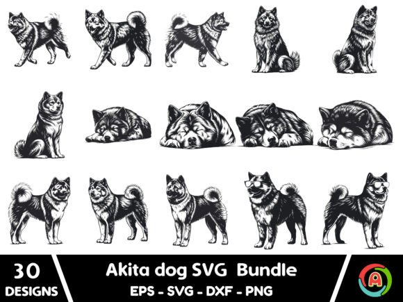 Akita Dog SVG Bundle: Real Embroidery Project Review