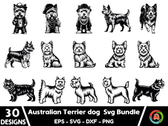 Australian Terrier Dog Svg Bundle Review
