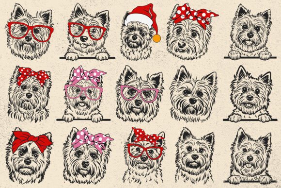 Cairn Terrier, Dog Svg Files for Cricut
