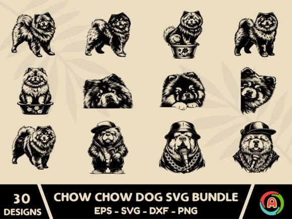 Chow Chow Dog Svg Bundle: A Designer’s Review for Embroidery