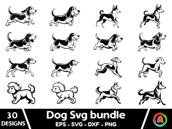 Dog Svg Bundle, Dog Design