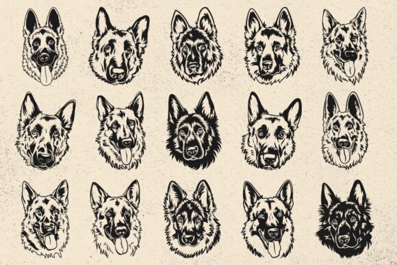 German Shepherd Svg Dog Svg Files