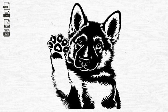 German Shepherd SVG, Puppy, K-9 Dog Svg