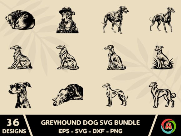 Greyhound Dog Svg Bundle: A Hands-On Design Review