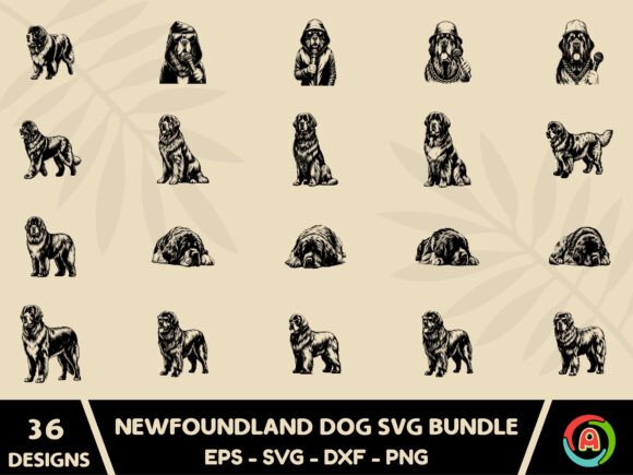 Newfoundland Dog Svg Bundle: A Designer's Review