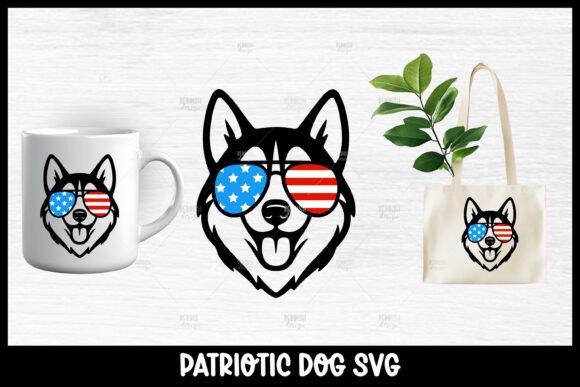 Patriotic Husky Dog SVG: A Designer's Review