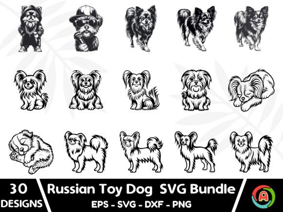 Russian Toy Dog SVG Bundle Reviewed for Embroidery Projects