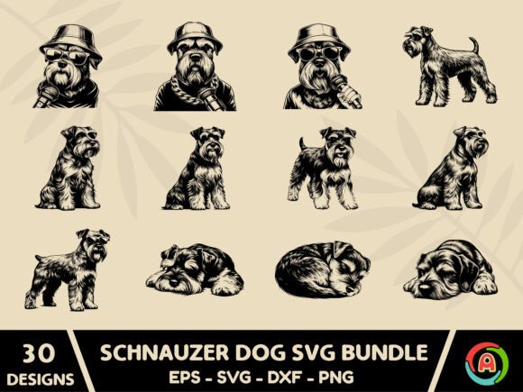 Schnauzer Dog SVG Bundle: A Designer's Hands-On Review