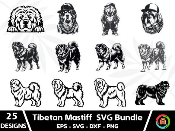 Tibetan Mastiff Dog SVG Bundle Review