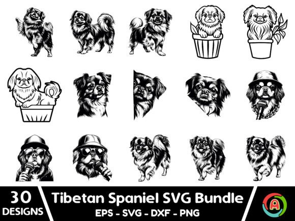 Tibetan Spaniel Dog SVG Bundle – A Designer’s Honest Take