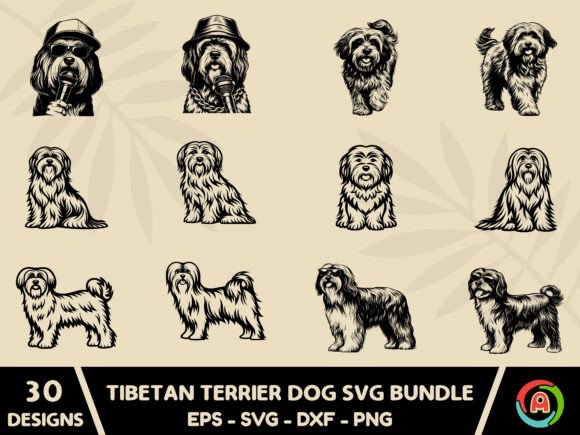 Tibetan Terrier Dog Svg Bundle: A Hands-On Review